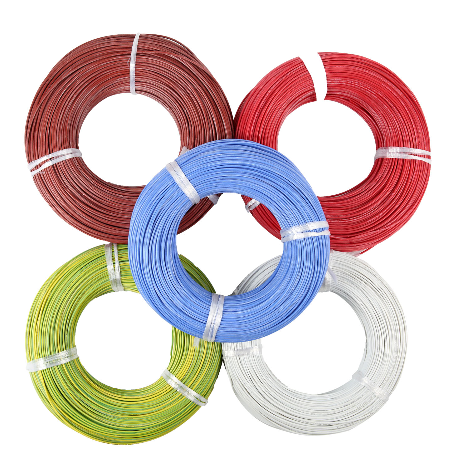 Silicone rubber wire