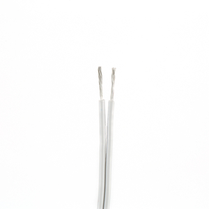 VDE 03SD-K Tinned Copper Conductor Silicone Rubber Twin Wire