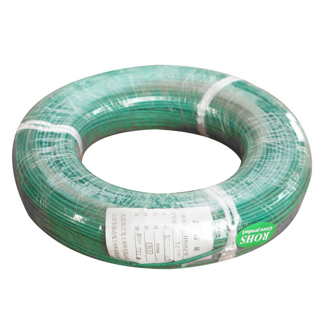 VDE H05SJ-K silicone rubber insulated and fiberglass braided wire